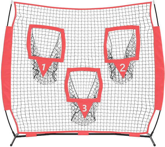 Vidaxl Baseball & Softball Black 214.5 x 89.5 x 181 cm Polyester