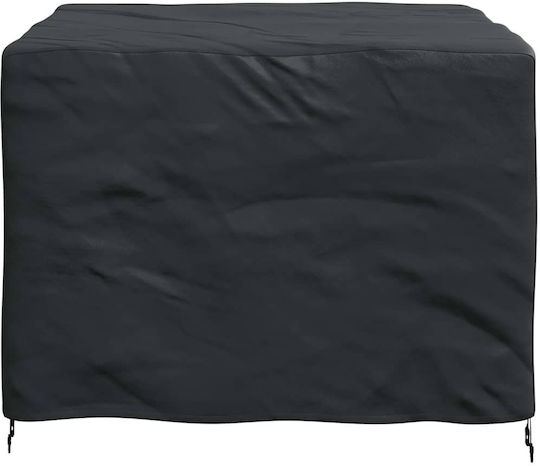 vidaXL Waterproof Armchair Cover Black 125x125x74cm