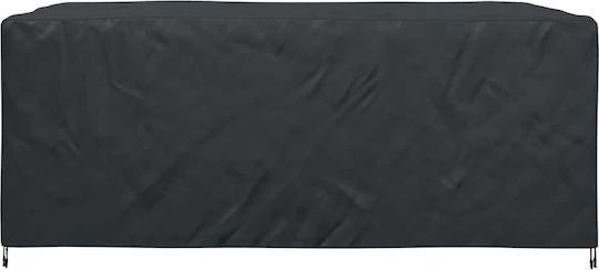 vidaXL Impermeabil Protecție Capac Sala de mese 280x204x106buc în Culoare Negru 1buc