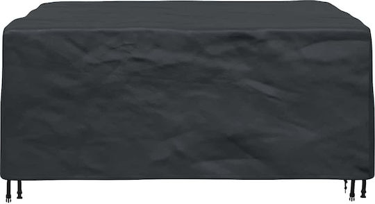 vidaXL Waterproof Dining Table Cover Black 200x160x70cm