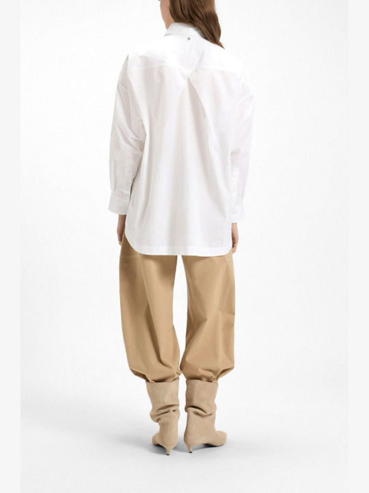 Women's Long Sleeve Shirt White