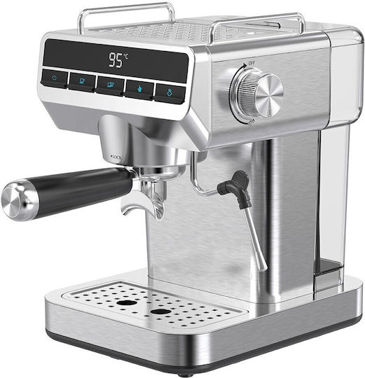 Finlux Automatic Espresso Machine 1150W Pressure 20bar Silver FEM-1866
