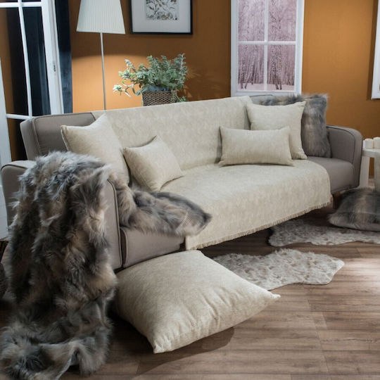 Teoran Solid Ριχτάρι Διθέσιου Καναπέ Chenille 180x250εκ. 310