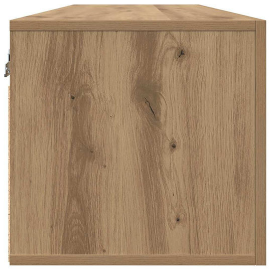 vidaXL Bathroom Cabinet L100xW36.5xH35cm Oak