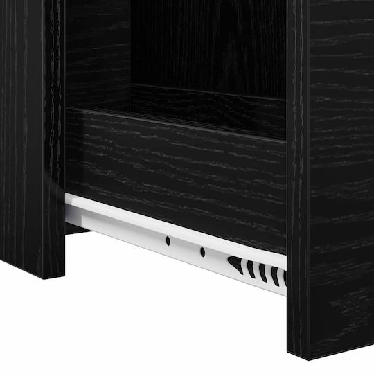 vidaXL Junger Badezimmerschrank B80xT18xH60cm Eiche