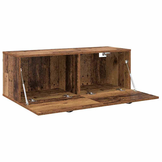 vidaXL Ντουλάπι Μπάνιου 100x36.5x35cm Καφέ