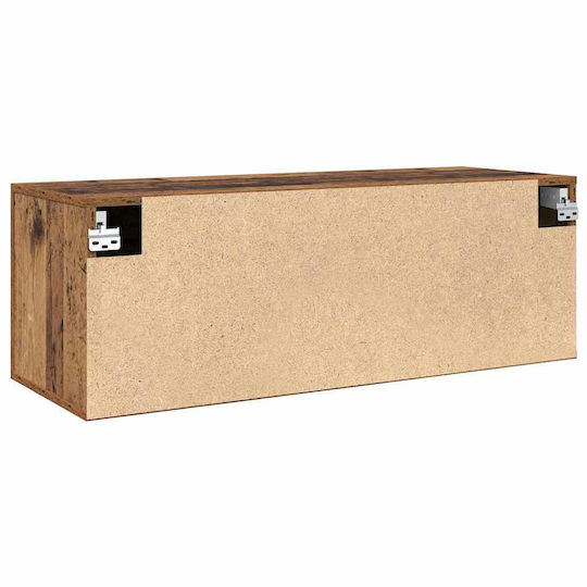 vidaXL Ντουλάπι Μπάνιου 100x36.5x35cm Καφέ