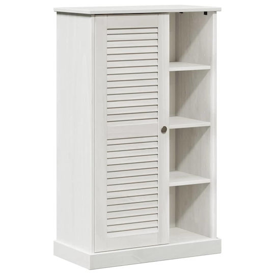 vidaXL Badezimmerschrank Wäscherei B68xT34xH110cm Weiß