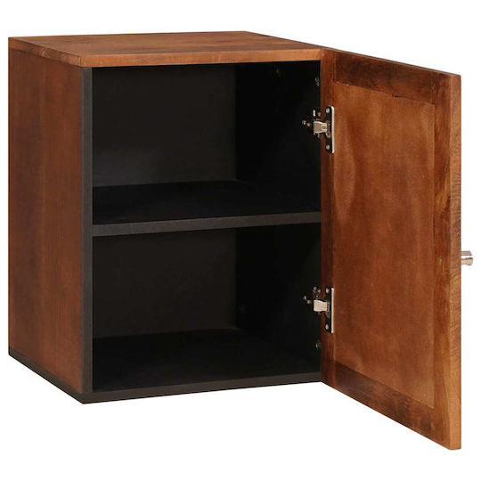vidaXL Badezimmerschrank B38xT33.5xH48cm Kastanie