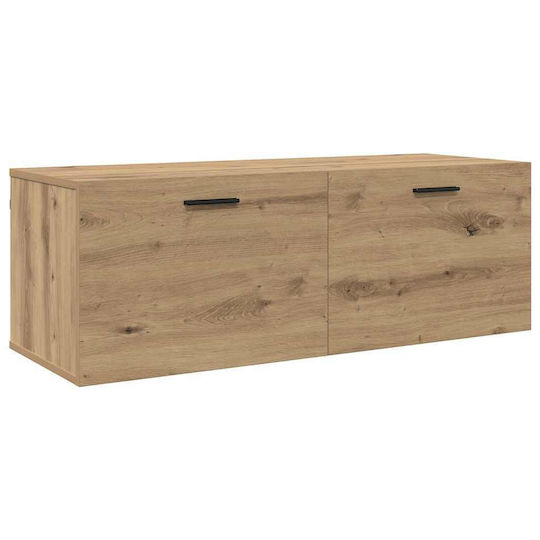 vidaXL Ντουλάπι Μπάνιου 100x36.5x35cm Δρυς