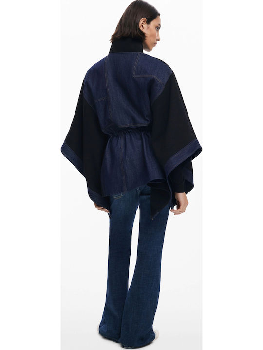 Aldama Denim Γυναικείο Πόντσο