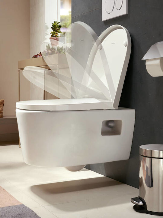 Hansgrohe Toilettenbrille Kunststoff Weiß