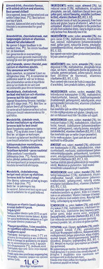 Alpro Băutură De Migdale Ciocolată Îmbogățită Cu Calciu 1000ml