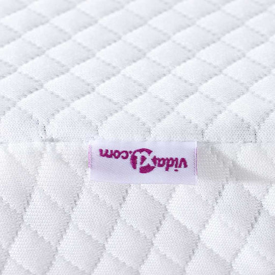 vidaXL Mattress Topper Double Polyester 140x200x5cm