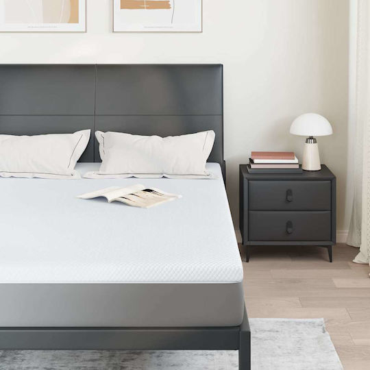 vidaXL Mattress Topper Double Polyester 140x190x5cm