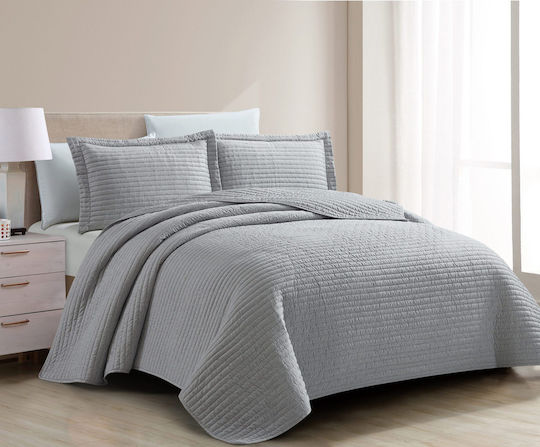 Liolios Home Cuvertură Semi-dublu Lt Grey 180x240cm