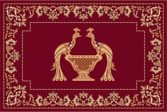 Isexan Orthodoxia Στρογγυλό Red με Διάμετρο 300εκ. 40-3030-4000