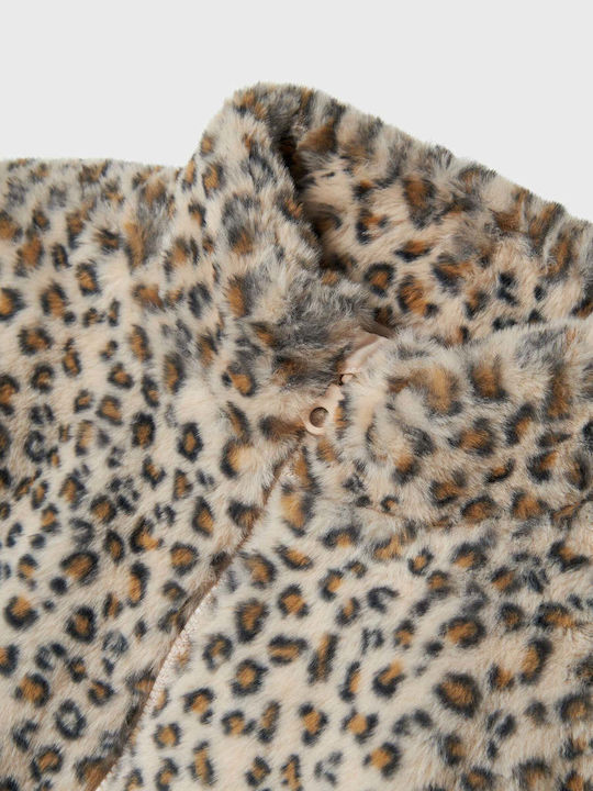 Kids' Fur Short Beige