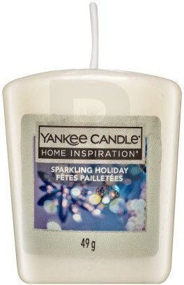 Yankee Candle Lumânare Decorativă Home Inspiration Sparkling Holiday Borcan 49gr