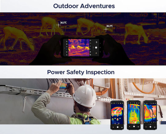 Doogee Fire 6 Dual SIM (6/256GB) Ανθεκτικό Smartphone Μαύρο
