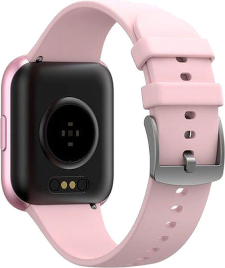 Havit M9035 Smartwatch με Παλμογράφο (Ροζ)