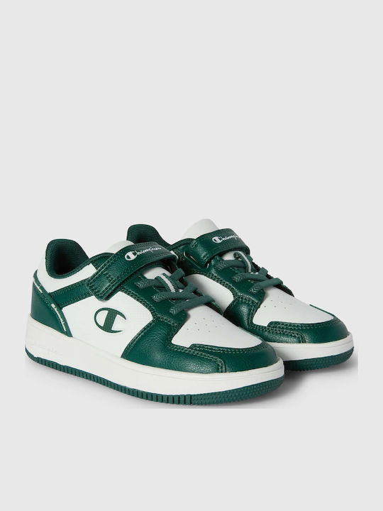 Champion Rd18 2.0 Kinder Sneaker mit Bügel- und Schleifenverschluss Grüne Champion Rd18 2.0 Kinder Sneaker mit Bügel- und Schleifenverschluss Grüne