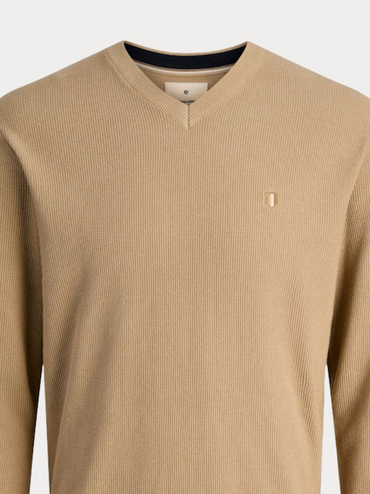 Langarm Pullover Beige
