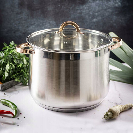 Klausberg Gastro Βαθιά Ανοξείδωτη Κατσαρόλα 8.6lt / 24cm