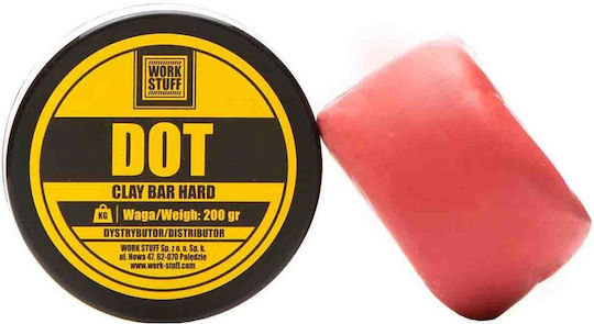 Work Stuff Clay Cleaning for Body Dot Clay Bar Hard 100gr