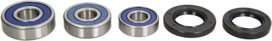 Set Rear Wheel Bearings Honda Transalp 650 700 4ride Ab25-1603