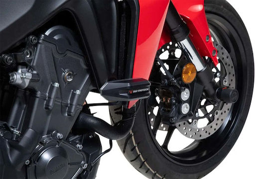 SW-Motech Motorcycle Frame Protectors Yamaha MT-09 Black