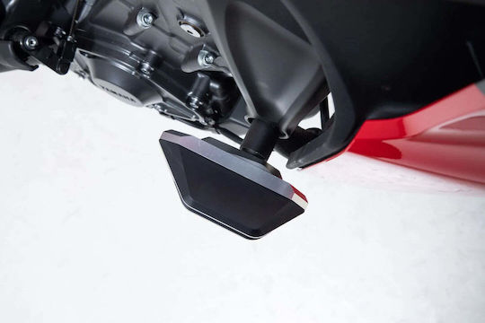 SW-Motech Motorcycle Frame Protectors Yamaha MT-09 Black