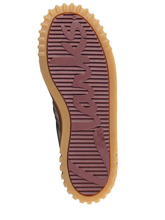 Mayhill Chunky Sneakers Ecru-burgundy