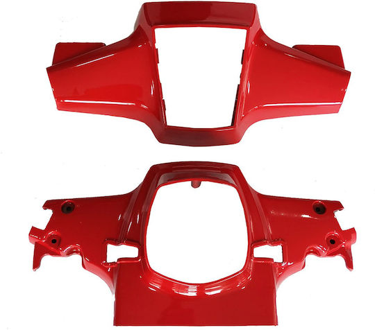 OOH Motorcycle Handlebar Covers Set for Honda GLX Red 1pcs