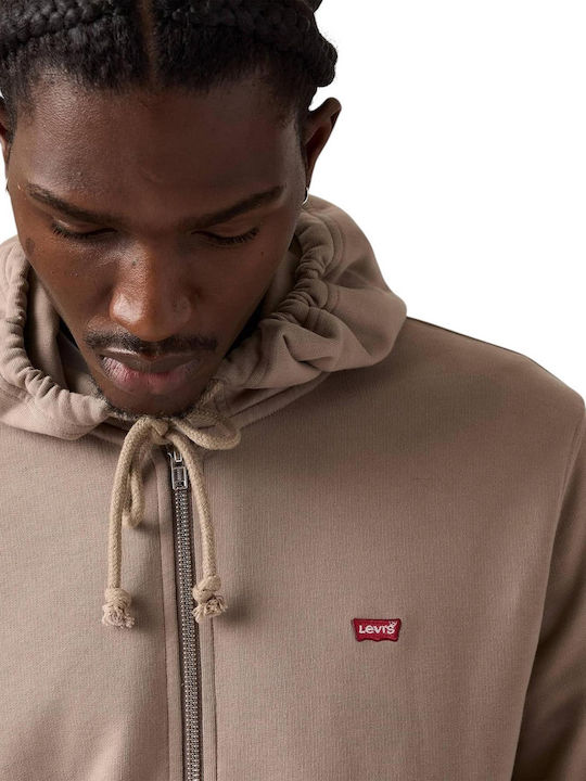 Original Sweatshirt with Hood Beige