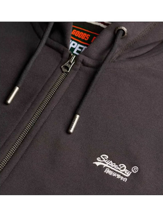 Sweatshirt with Hood Carbon