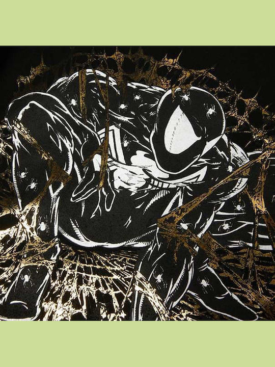 Huf X Marvel Spider-man Arachknight Fz Мъжки Суитшърт Черен Pf00825-black