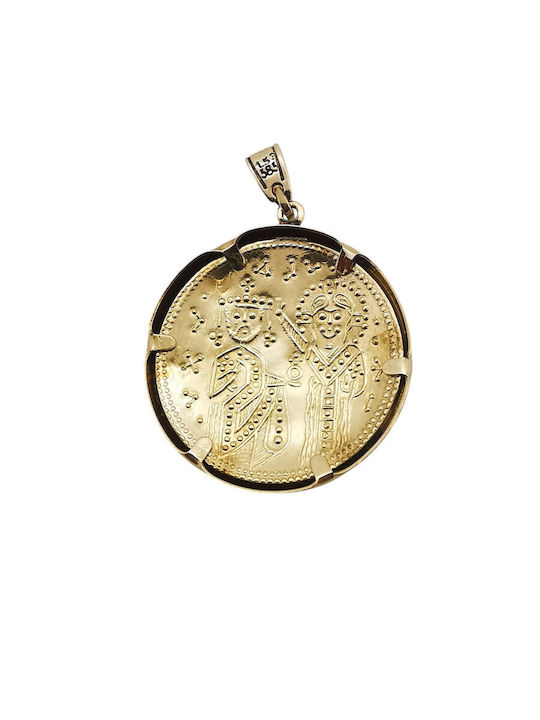 Kosmima1 Pandantiv Talisman pentru copii Constantinato din Aur 14K KL00074