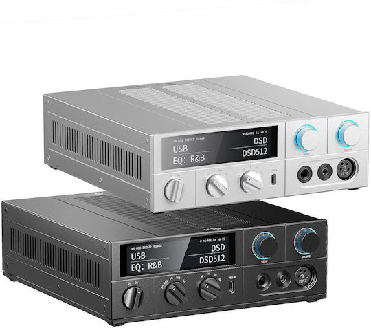 Fiio K15 Настолен Стрийминг DAC Усилвател за Слушалки – Два AKM AK4497S DACs XMOS XU316 USB Bluetooth LDAC & aptX Adaptive