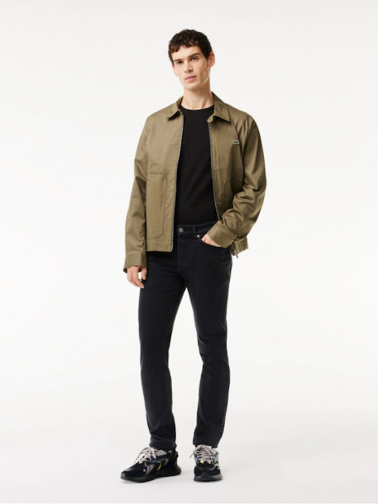 Men's Jeans Pants Elastic with Slim Fit Black
