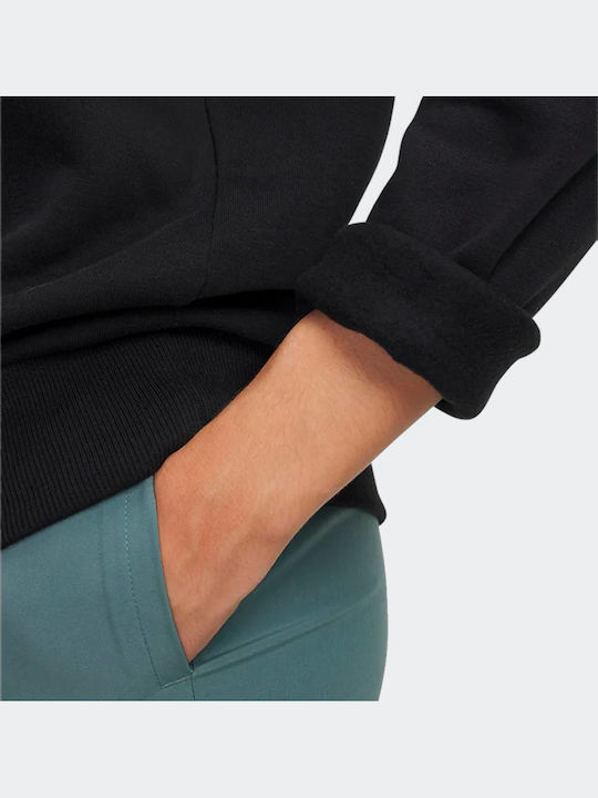 Rival Women's Sweatshirt Hooded Black