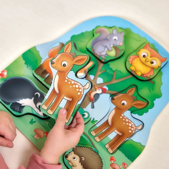 Wooden Kids Peg Puzzle for 12+ years old+ Years Orchard