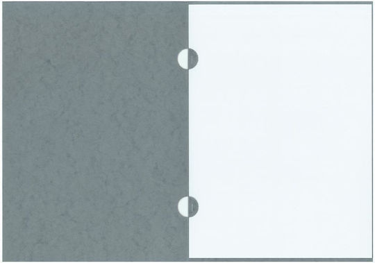 Double Presentation Folder Prespan Gray 30.5x22cm 20 Pieces