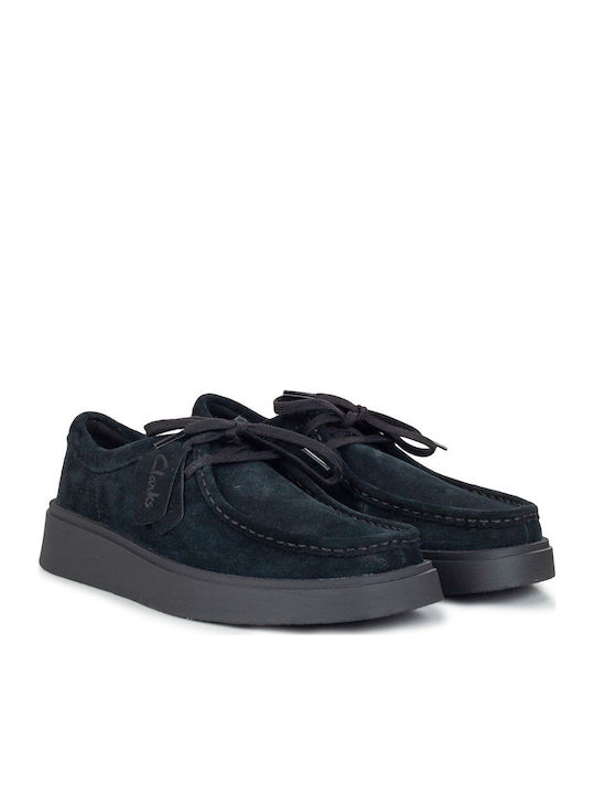 Clarks Torview Men's Suede Casual Shoes Black