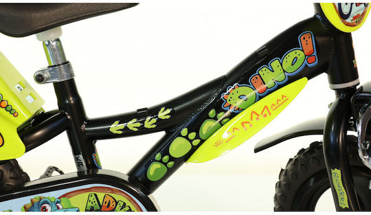 Dino Bikes Dino 12" Kinder Fahrrad Stadt Gelb