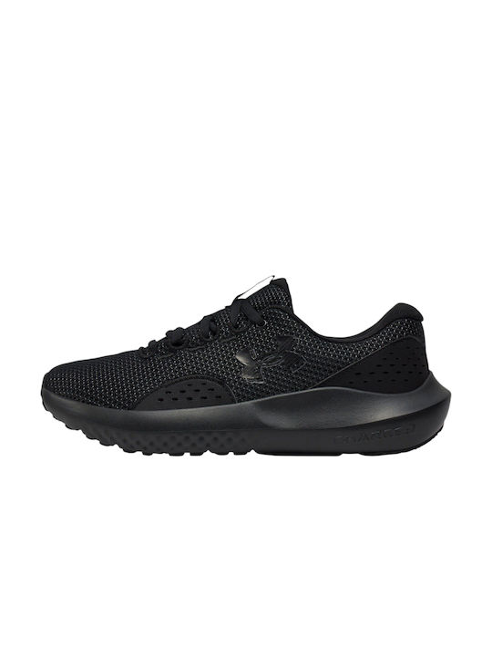 Charged Surge 4 Damen Sportschuhe Laufen Schwarz