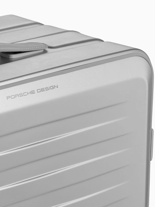 Porsche Design Roadster Μεσαία Βαλίτσα Ταξιδίου Aluminum Silver με 4 Ρόδες Ύψους 67εκ.
