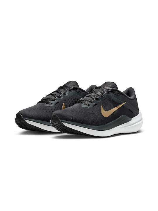 Winflo 10 Damen Sportschuhe Laufen Schwarz