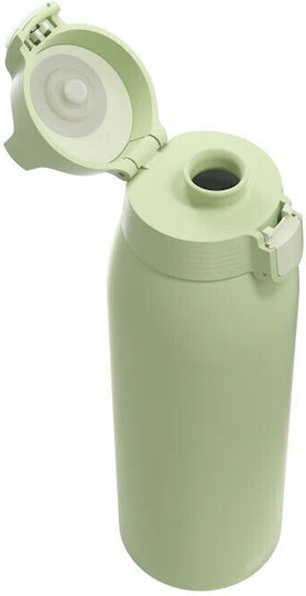 Sigg Μπουκάλι Θερμός Ανοξείδωτο 1lt Eco Green