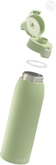 Sigg Μπουκάλι Θερμός Ανοξείδωτο 1lt Eco Green